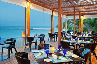 View of Holiday Inn Resort Kandooma Maldives beach side