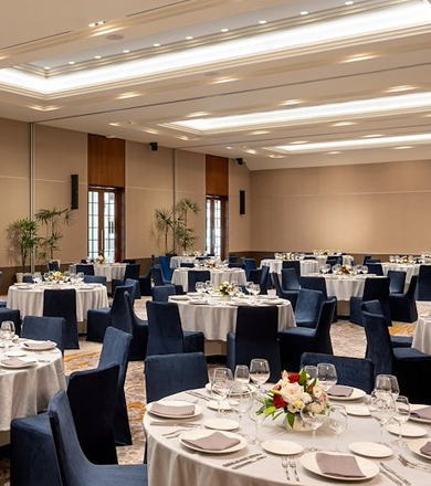 The event hall at CROSSROADS