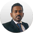 Photograph of Suranga Sirisena at Jet Leisure Maldives